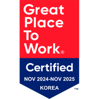 Great Place to Work - Certified - Nov 2024-Nov 2025 - Korea
