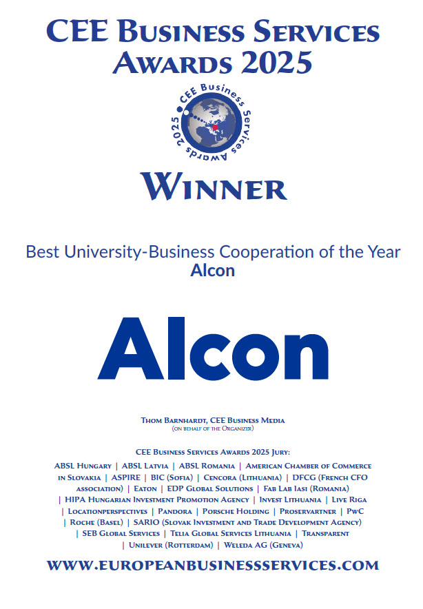 2025 CEE Business Services Awards Winner