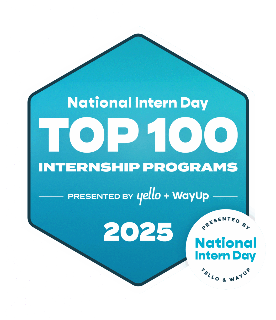 National Intern Day Top 100 Internship Programs Logo