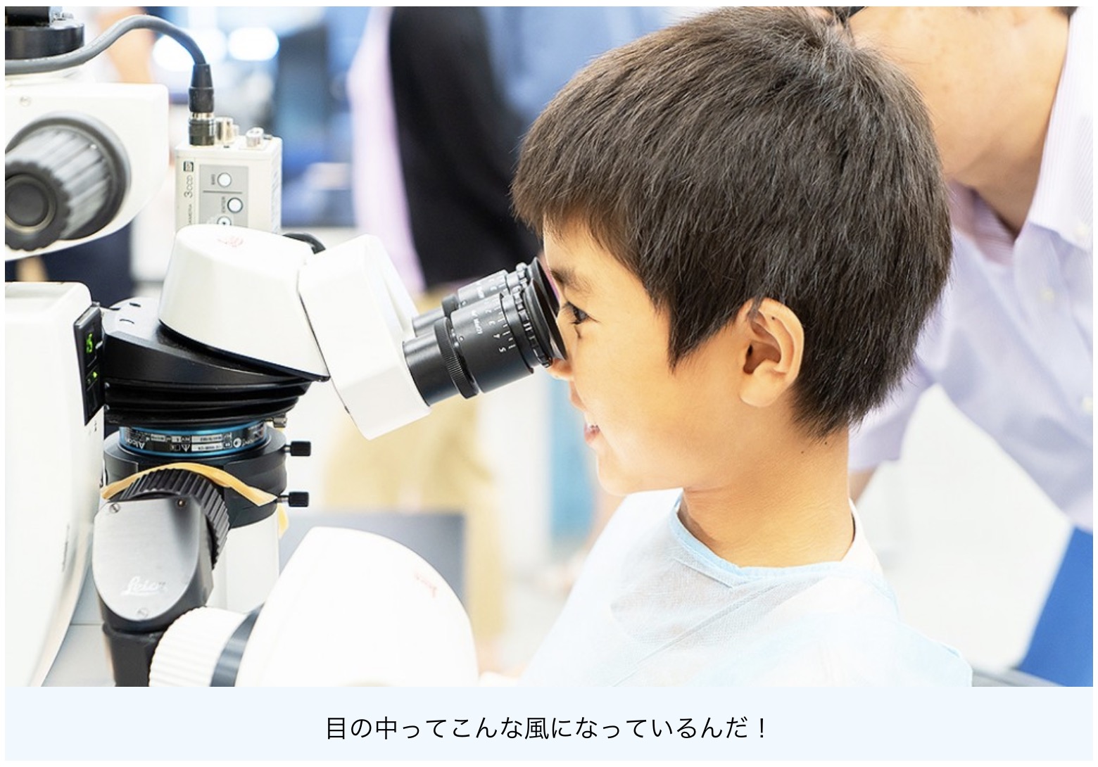白内障手術体験「キッズワークショップ」2018 | Alcon