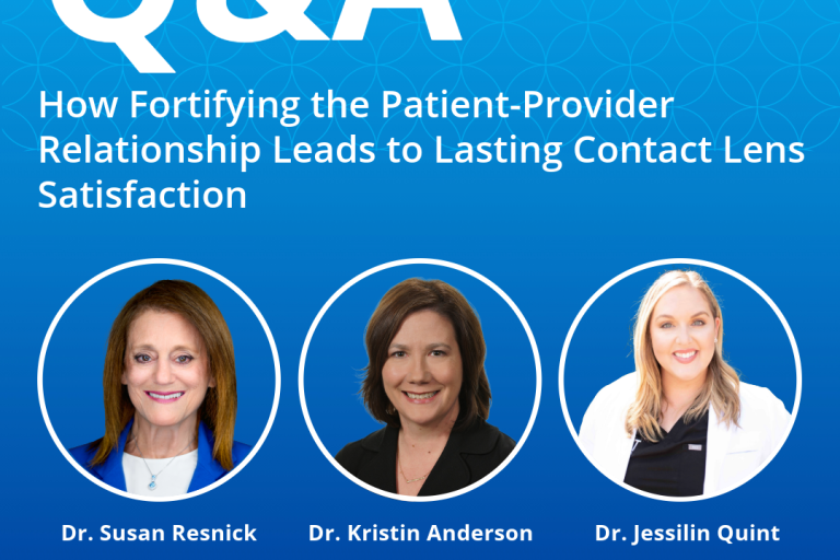 images of experts on contact lens satisfaction