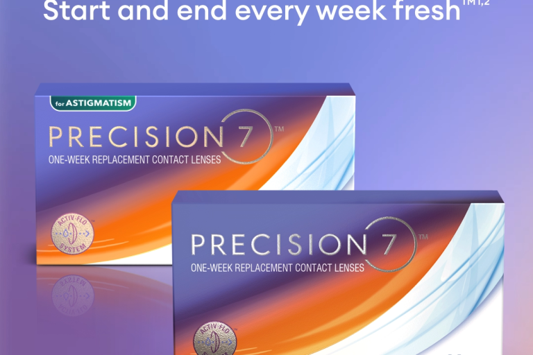 Alcon Debuts Groundbreaking PRECISION7, a One-Week Replacement Contact Lens to Start and End Every Week Fresh