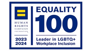 Equality 100 - Leader in LGBTQ+ Workplace Inclusion - 2023 2024